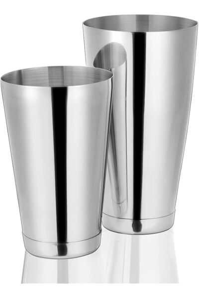 The Bros Cocktail Shaker Tins Weighted, Professional Boston Shaker Stainless ...