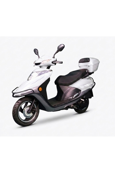 Kral Motor Kral SPICA-50 Scooter Motosiklet Beyaz - MondiMotor