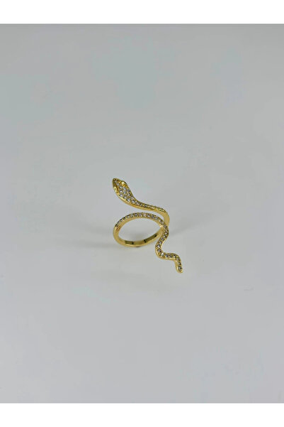 Inure Jewelry خاتم مجوهرات نحاسي قابل للتعديل مرصع بحجر الزركون - Yz0186-1