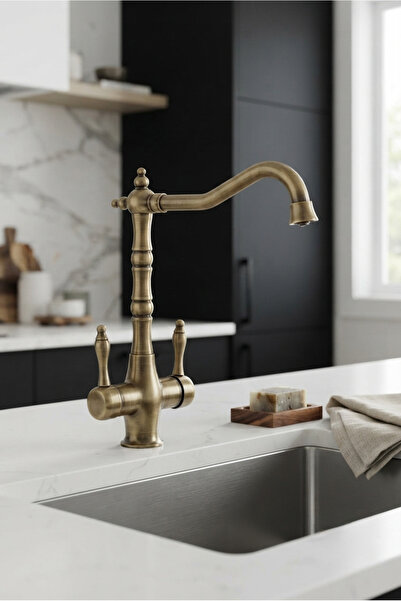 titanium design Rustik Arıtmalı Eviye Bataryası
