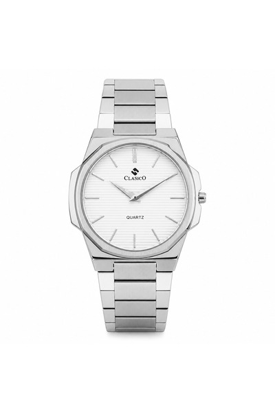 Clasico Aura Men's Premium Slim Quartz Watch - Stainless Steel Strap, Ultra-T...