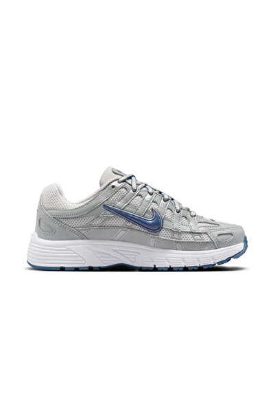 Nike P-6000 GS Retro Koşu Stili Günlük Spor Ayakkabı Gri / Lacivert