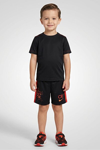 Nike Kids Boy Dri-Fit CR7 Football Shorts, Multicolor