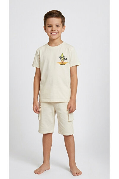 levanapajamas Summer Children's Casual Set with Summer Print