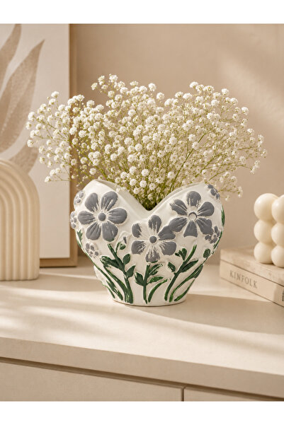 BUBUHOMEDECOR Flora Bahar Dekoratif Vazo
