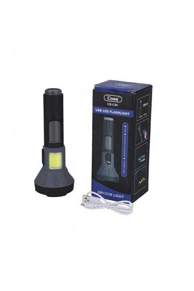 Tradesor Επαναφορτιζόμενος φακός LED - C90 - 182738