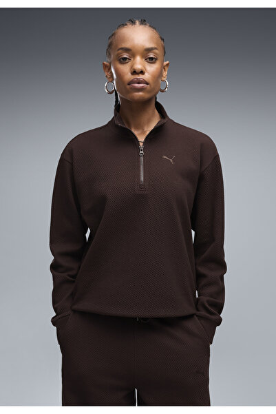 Puma Essentials Elevated Standard Sweatshirt mit Reißverschluss bis zum Hals