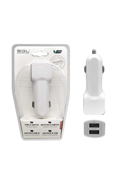 Tradesor Φορτιστής αναπτήρα αυτοκινήτου με 2 θύρες USB - V2 - 099729