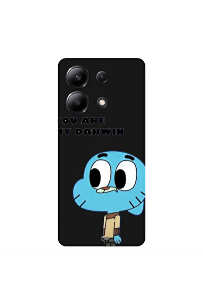 Other Xiaomi Redmi Note 13 4G You are my darwin Black Colored Silicone TPU Θήκη