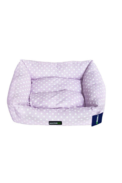 Doctor Pet Makaron Series Rectangle Pet Bed Small - 60x50x19cm - Soft Washabl...