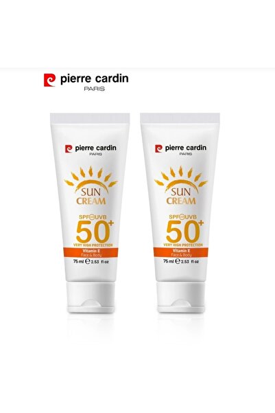 Pierre Cardin 50 Anti-Blemish High Protective Facial Sunscreen 75 ml 2 Pieces...