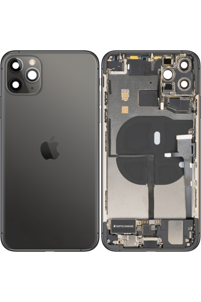 Apple Капак за батерия за iPhone 11 Pro Max, със среден корпус, пълен комплек...