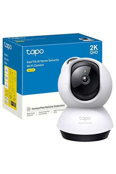 TP-LINK Camera supraveghere interior wireless rotativa PT Tapo C220, 4 MP, 4 ...