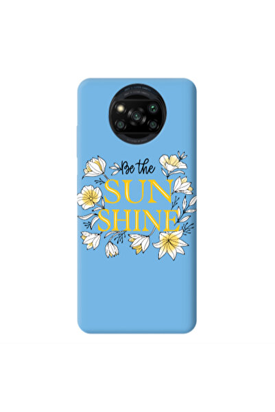 Other Xiaomi Poco X3 /X3 Pro Sun Shine Blue Colored Silicone TPU Θήκη