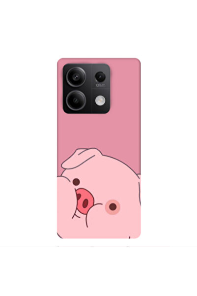 Other Xiaomi Redmi Note 13 5G Piggy 2 Pink Colored Silicone TPU Θήκη