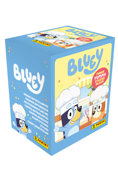 Next Plus Licensed Bluey Funny Yummy Sticker Collection 1 Box (36 Packs=180 S...