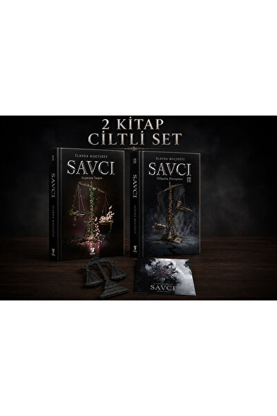 Vera Kitap Savcı 1-2 - İlayda Koçyiğit - Ciltli- karakter kartı-ayraç - poste...