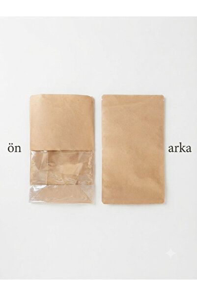 20x30 cm pencereli kraft paket (100ADET)