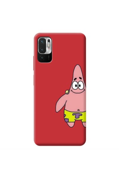 Other Xiaomi Redmi Note 10 Pro 5G Spong 1 Red Colored Silicone TPU Θήκη