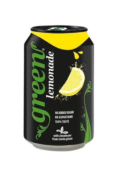 Green Cola Green Lemonade Zero Sugar Soda 330ml