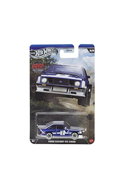 mattel Хот Уилс Сребърна серия Раликътракери Форд Ескорт RS 2000 (JKX63)