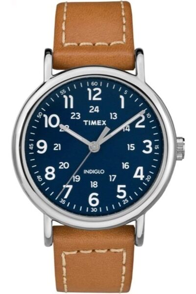 Timex Weekender Watch for Men - 40mm, Analog, White Dial