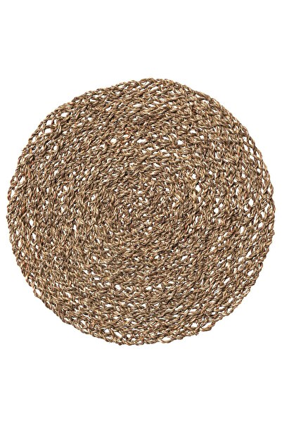Generic Place mat, natural/seagrass, 37 cm 4 PACK
