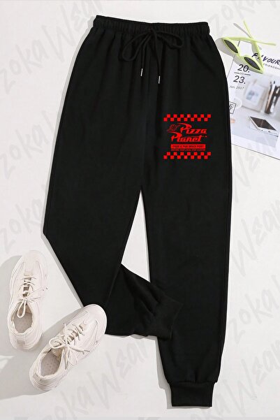 ZOKAWEAR Unisex Pizza Planet Lts Printed Sweatpants