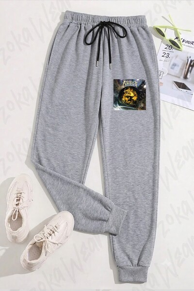 ZOKAWEAR Unisex Atheist Printed Sweatpants