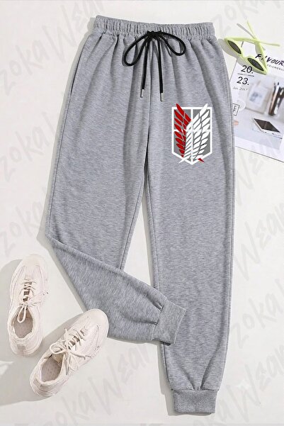 ZOKAWEAR Unisex Aot Manga Animee Printed Sweatpants