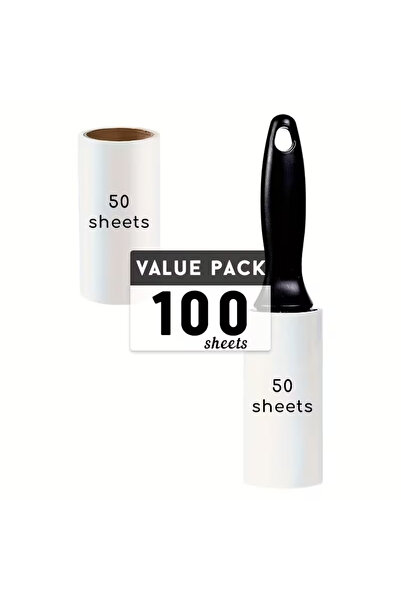 choice2 1 handle 100sheets 400/200/100 Sheets, Lint Roller, Pet Hair Remover ...