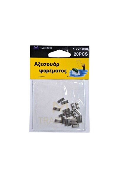 Tradesor Συνδέσεις σύρματος διπλές - Clips - 1.2x3.0x8mm - 930569
