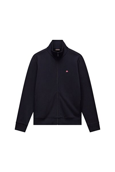 Napapijri Herren Sweatjacke - BALIS FZ SUM, Stehkragen, Baumwolle, ungefütter...