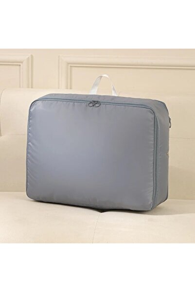 Choice1 40X18X30cm Grey Handheld Foldable Compression Clothes Organizer Stora...