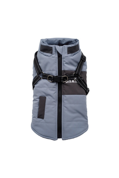 Choice13 XXL L Dog Coats Wind Breaker with Dual D Leash Vest Dog Jacket Warm ...