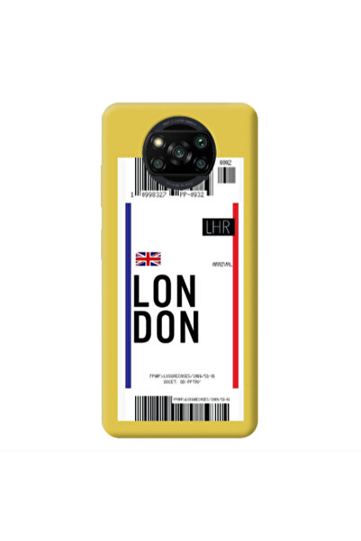 Other Xiaomi Poco X3 /X3 Pro London Arrival Yellow Colored Silicone TPU Θήκη