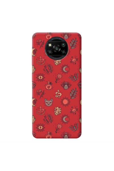 Other Xiaomi Poco X3 /X3 Pro Magic potion Red Colored Silicone TPU Θήκη