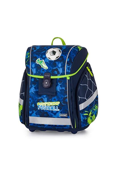 Karton PP Ghiozdan ergonomic pentru băieți Premium Light, model Football Cham...