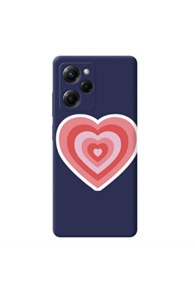 Other Xiaomi Poco X5 Pro My Heart Is Yours Dark blue Colored Silicone TPU Θήκη
