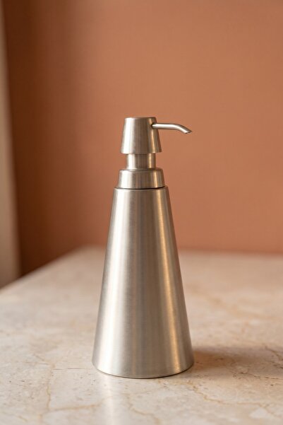 ACAR Δοχείο υγρού σαπουνιού Inox Pure Metal - 380 ml