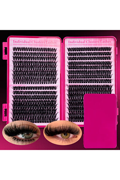 choice2 60D 80D 100D DIY Cluster Lash Large Capacity Mixed Lengths Curl Dense...
