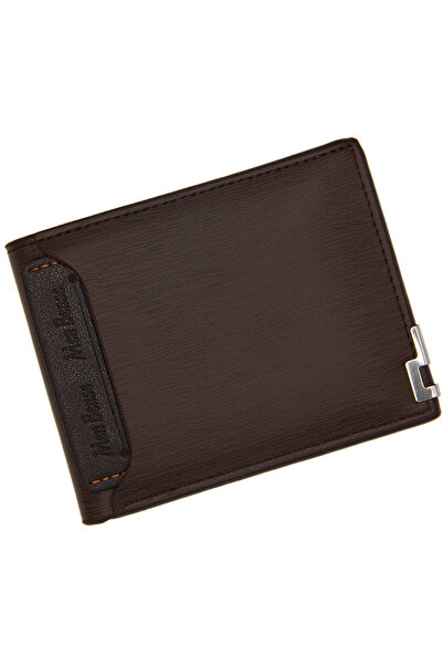 Choice1 Coffee Fashion Casual Men's Short Wallet - Multi-functional Draw Card...