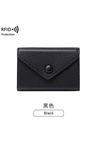Choice3 محفظة نسائية محمولة متعددة الفتحات للبطاقات، مزودة بتقنية RFID لمنع ا...