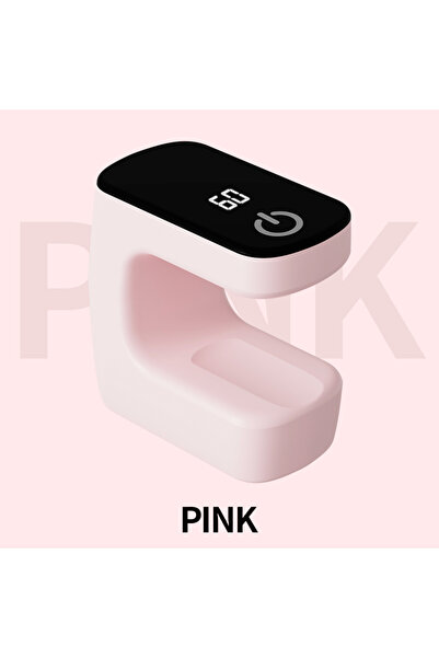 choice2 DUTRIEUX Pink Mini USB Nail Drying Lamp New Rechargeable Nail Dryer U...