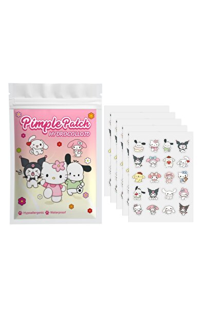 Choice 100PCS 100PCS Hello Kitty Cute Face Stickers, Hydrocolloid Pimple Patc...