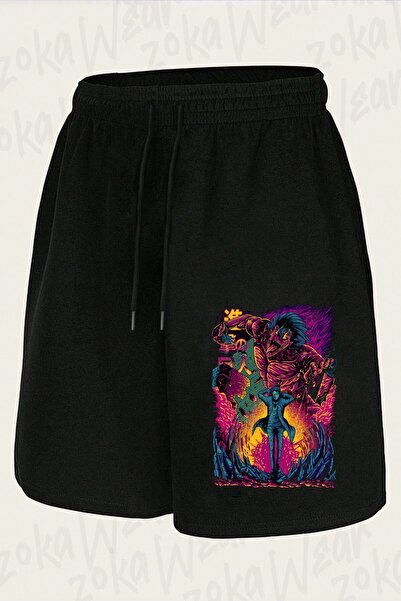 ZOKAWEAR Unisex Aot V2 Design Printed Shorts