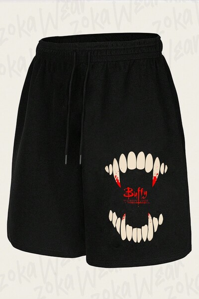 ZOKAWEAR Unisex Buffy the Vampire Slayer V2 Design Printed Shorts