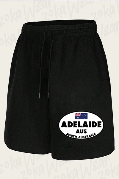ZOKAWEAR Unisex Adelaide Australia South Australia Design Printed Shorts