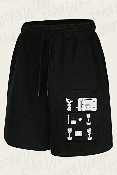 ZOKAWEAR Unisex Σορτς με στάμπα "Guardians Of The Galaxy"
