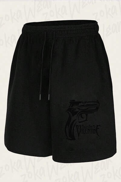 ZOKAWEAR Unisex Σορτς με στάμπα Bullet For My Valentine